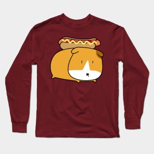 Hotdog Guinea Pig Long Sleeve T-Shirt